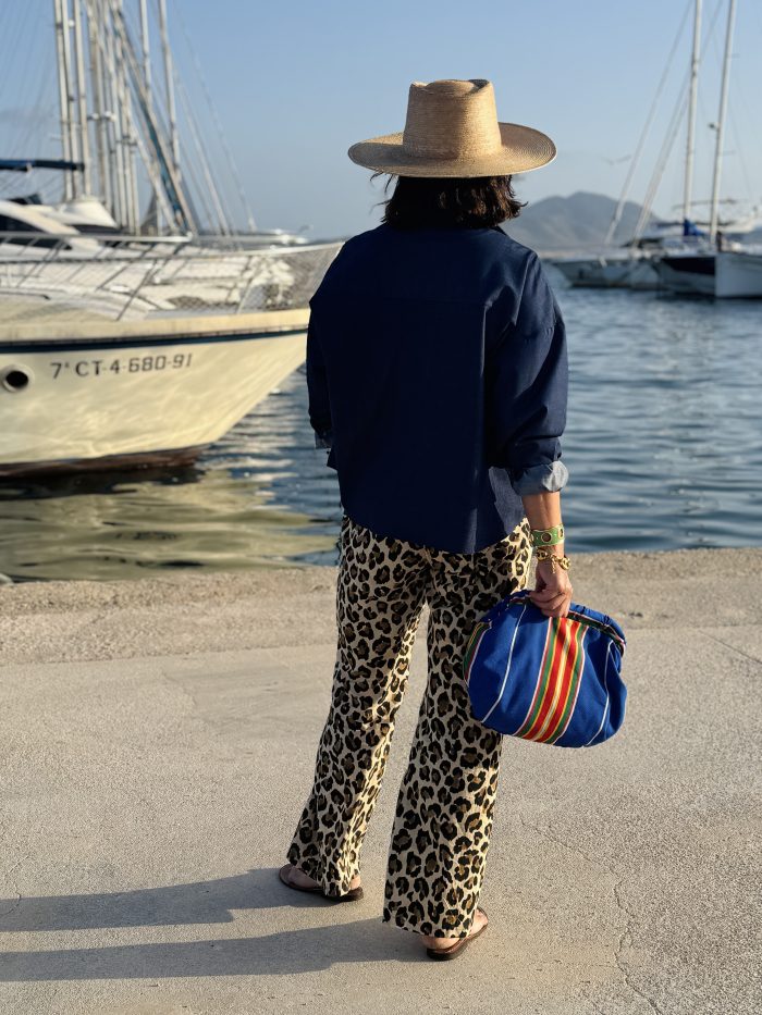 Cartera Lisboa Lona Rayas - Imagen 16
