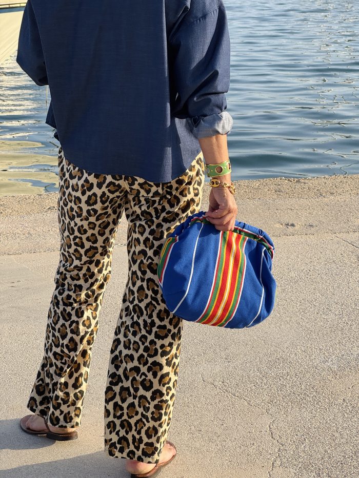 Cartera Lisboa Lona Rayas - Imagen 17