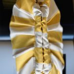 Rayas anchas amarilla y blanca