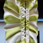 Rayas anchas verde y blanca