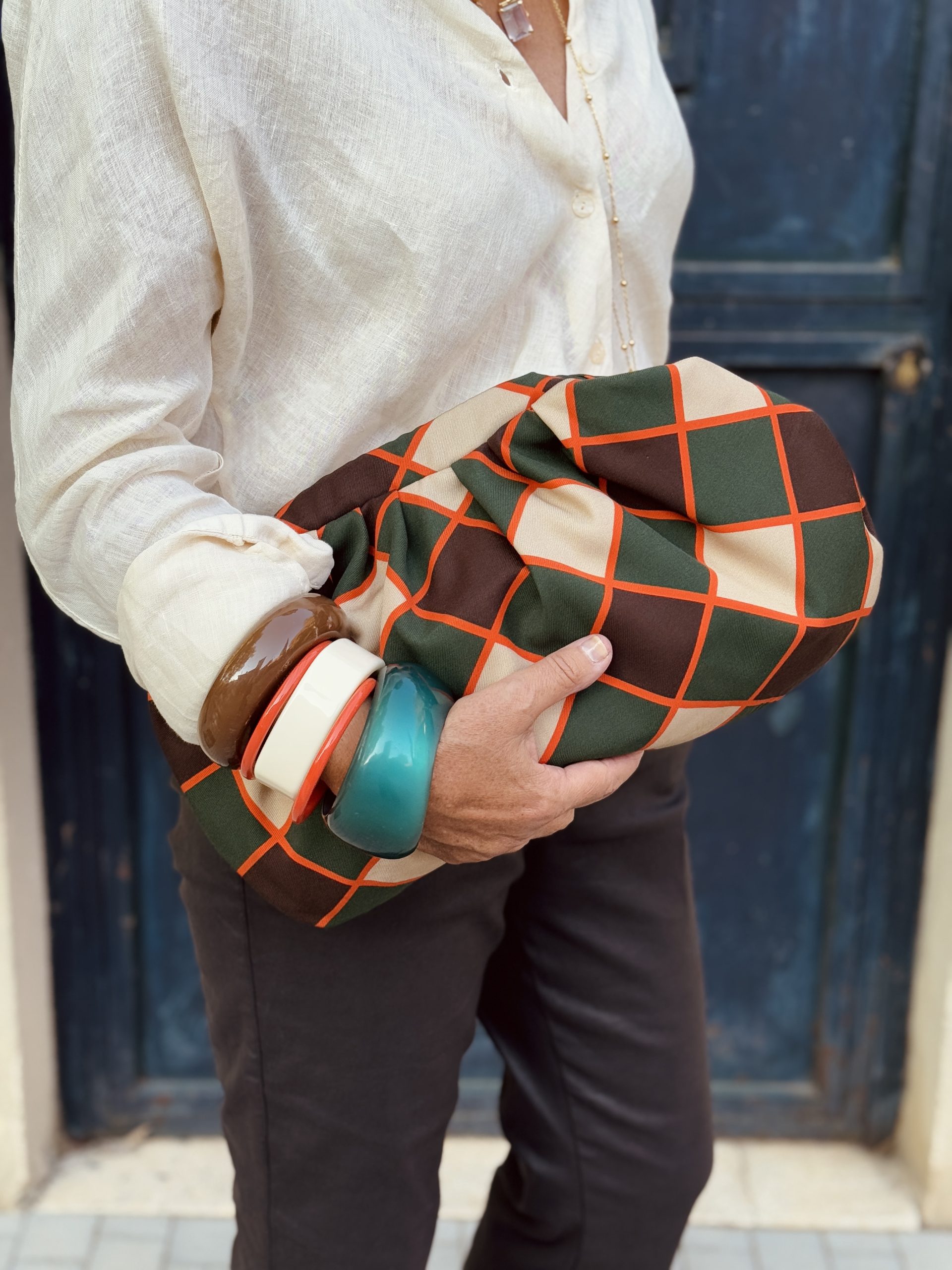 Cartera Comporta Rombo - Imagen 4