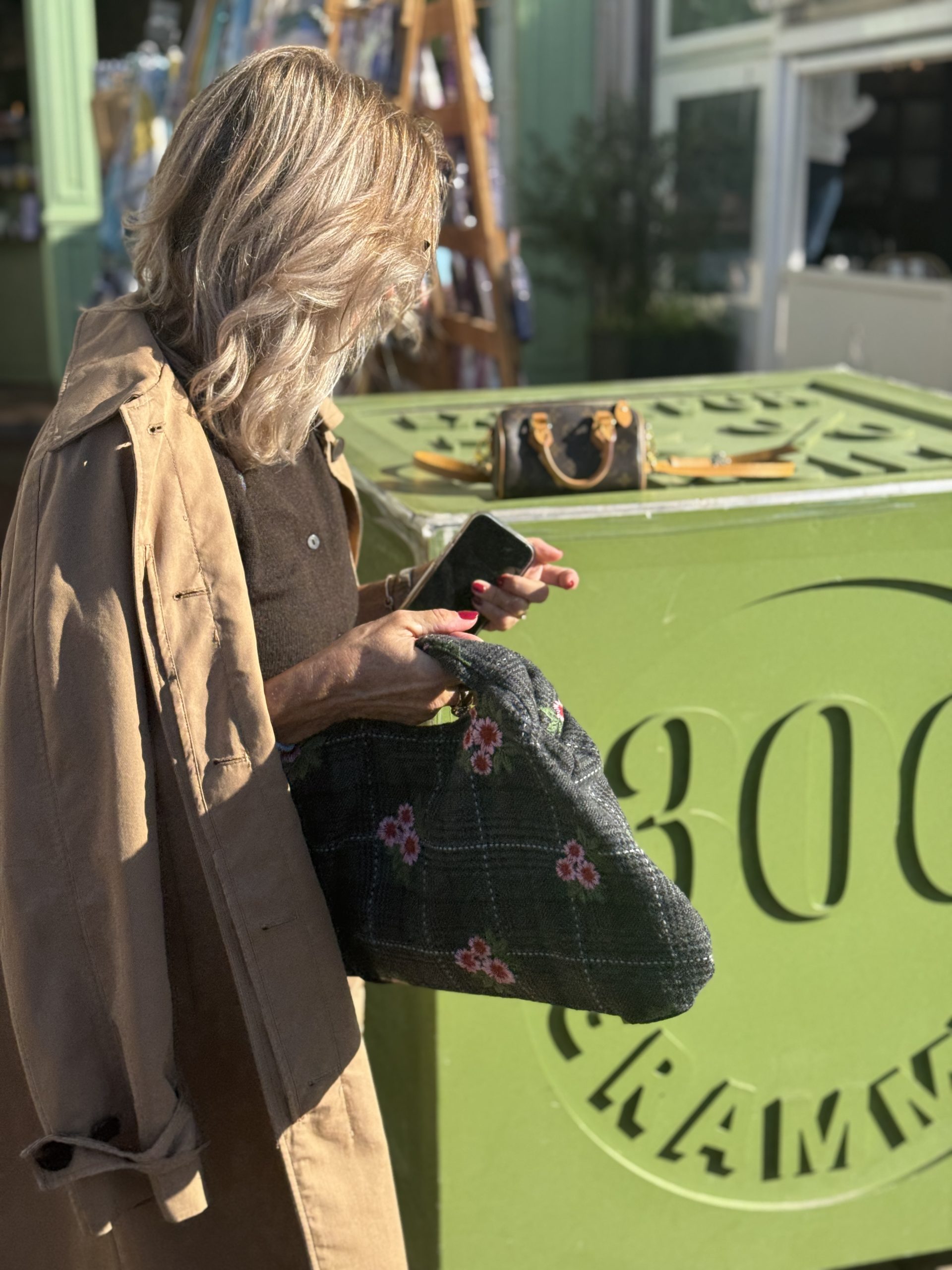 Cartera Sintra Tartán Flor - Imagen 4