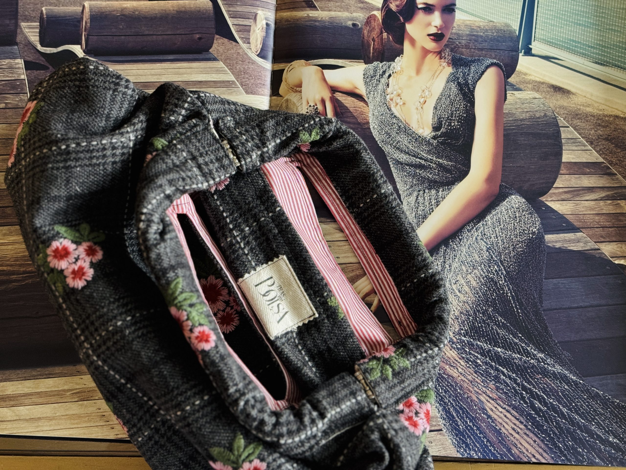 Cartera Sintra Tartán Flor - Imagen 7