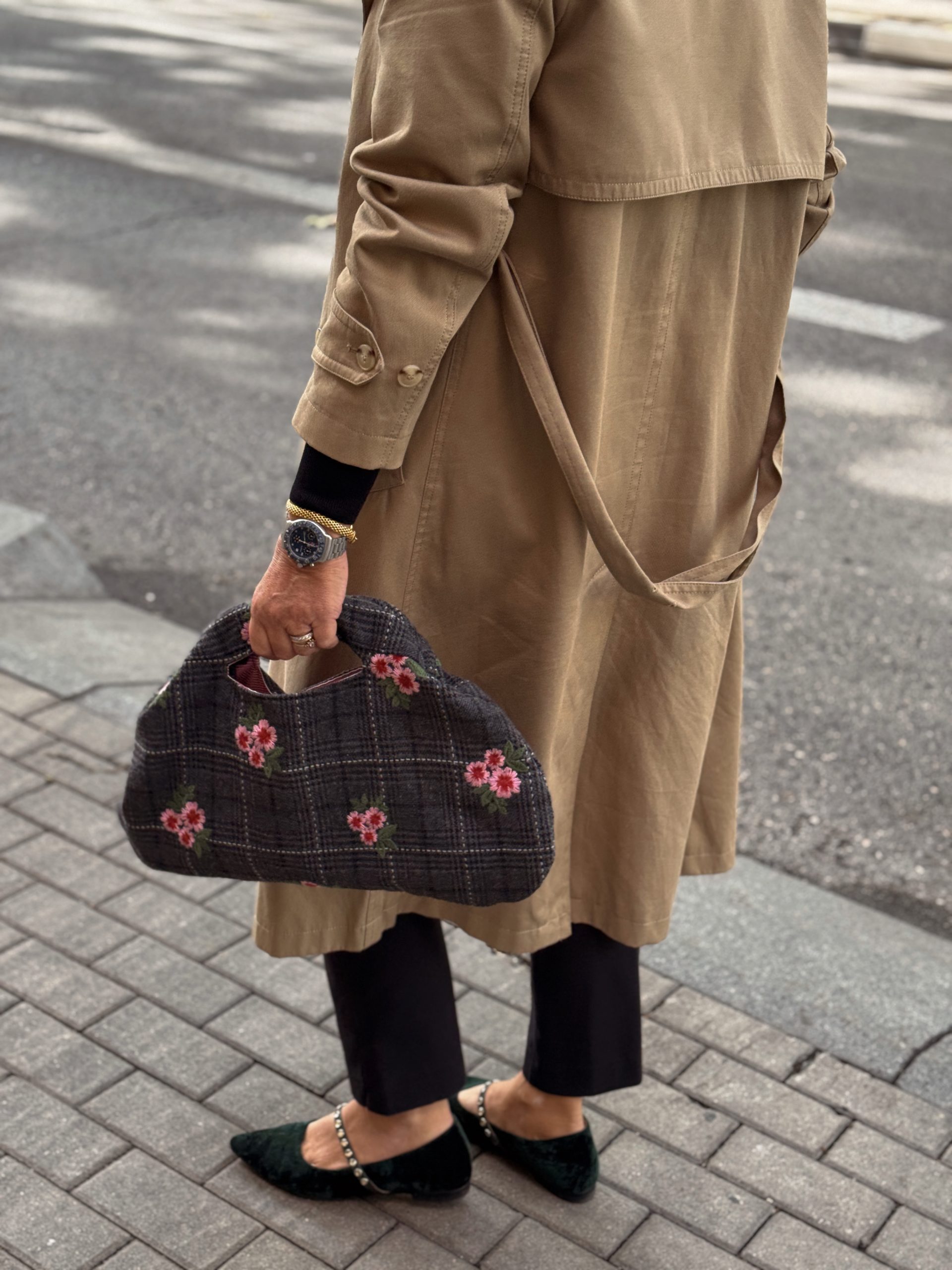 Cartera Sintra Tartán Flor - Imagen 9