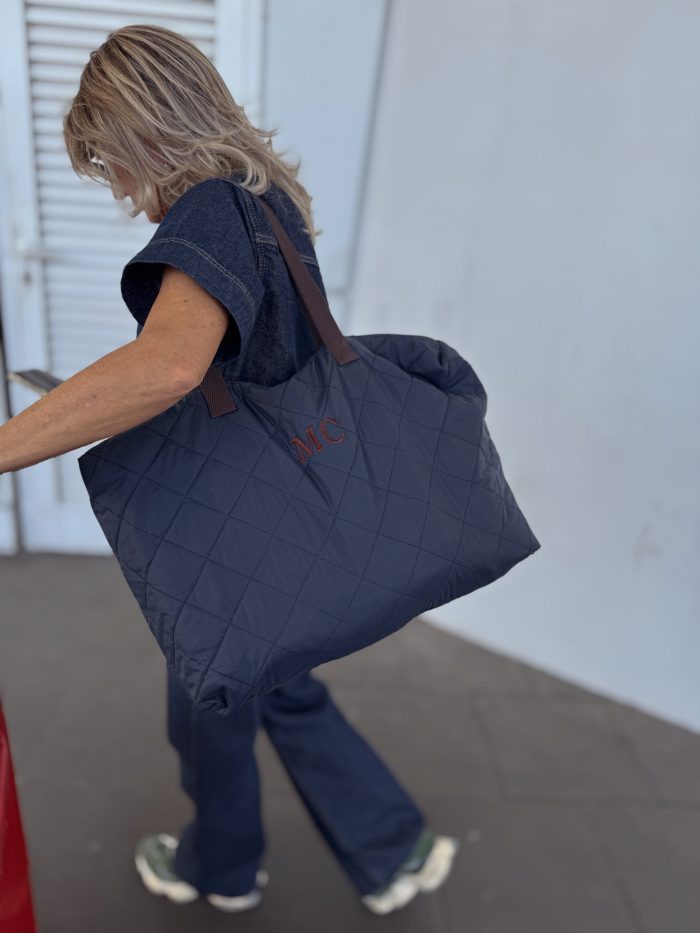 Bolsa Viaje Alcolchada Azul - Imagen 4