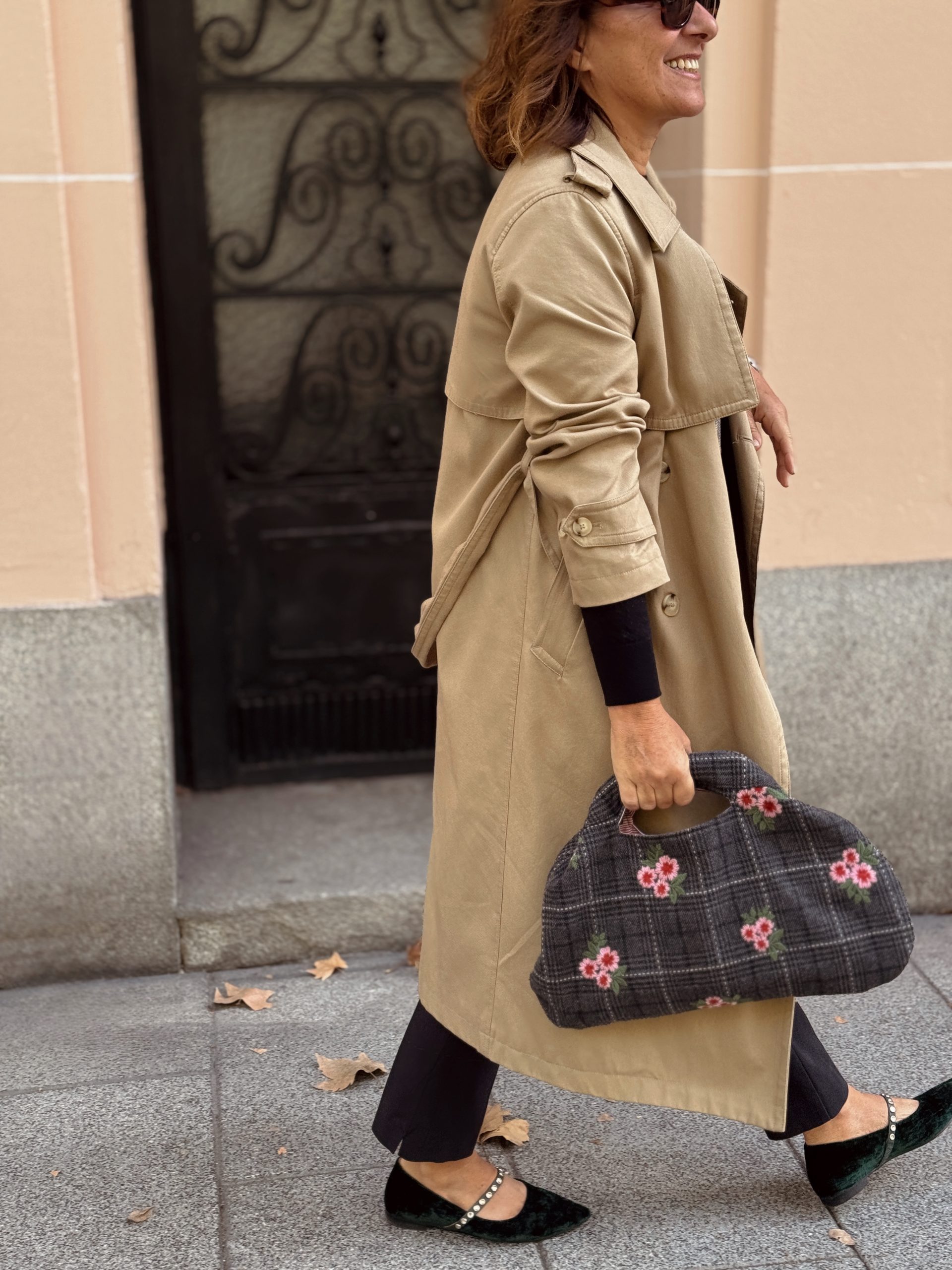 Cartera Sintra Tartán Flor - Imagen 11