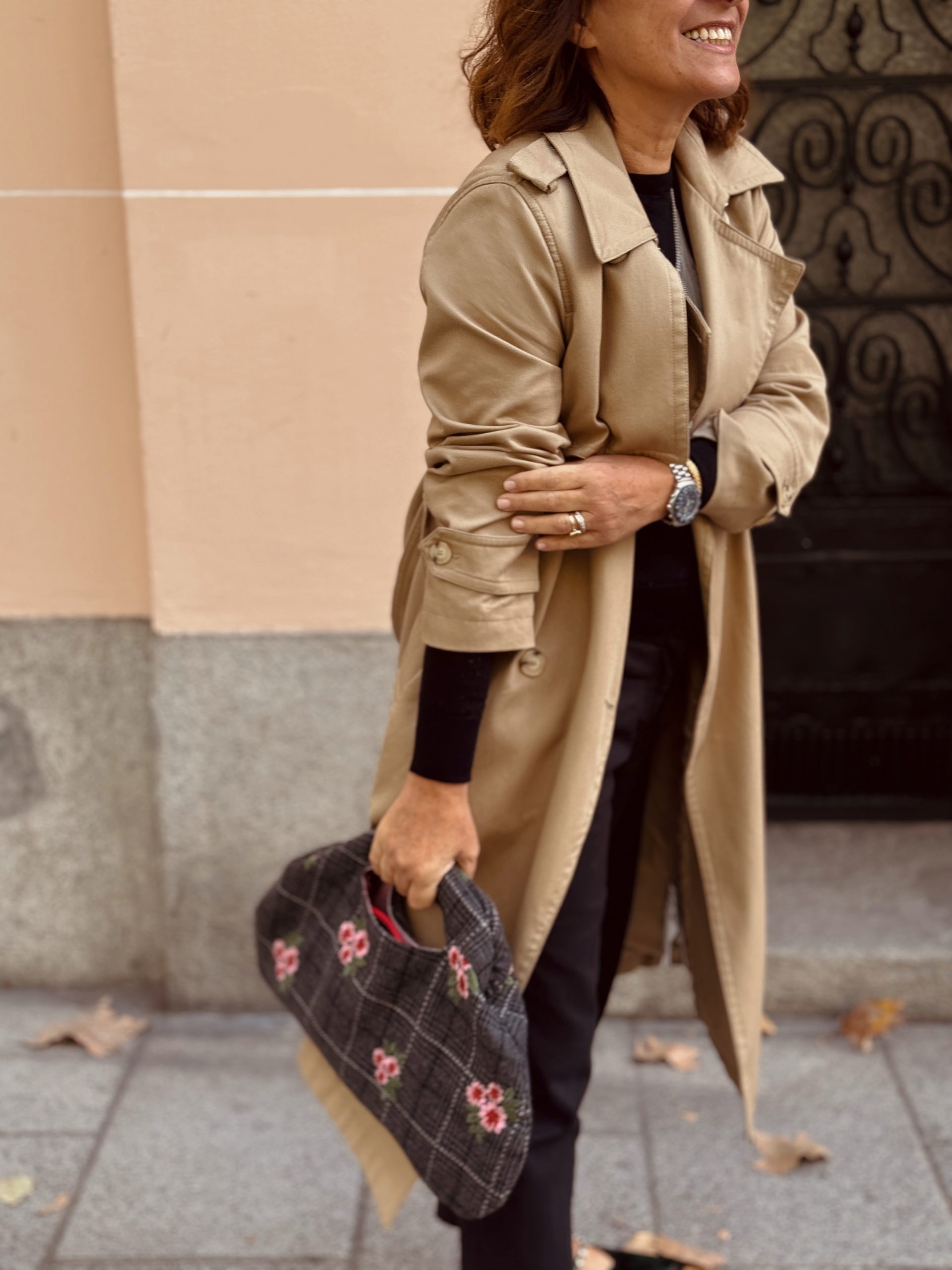 Cartera Sintra Tartán Flor - Imagen 12