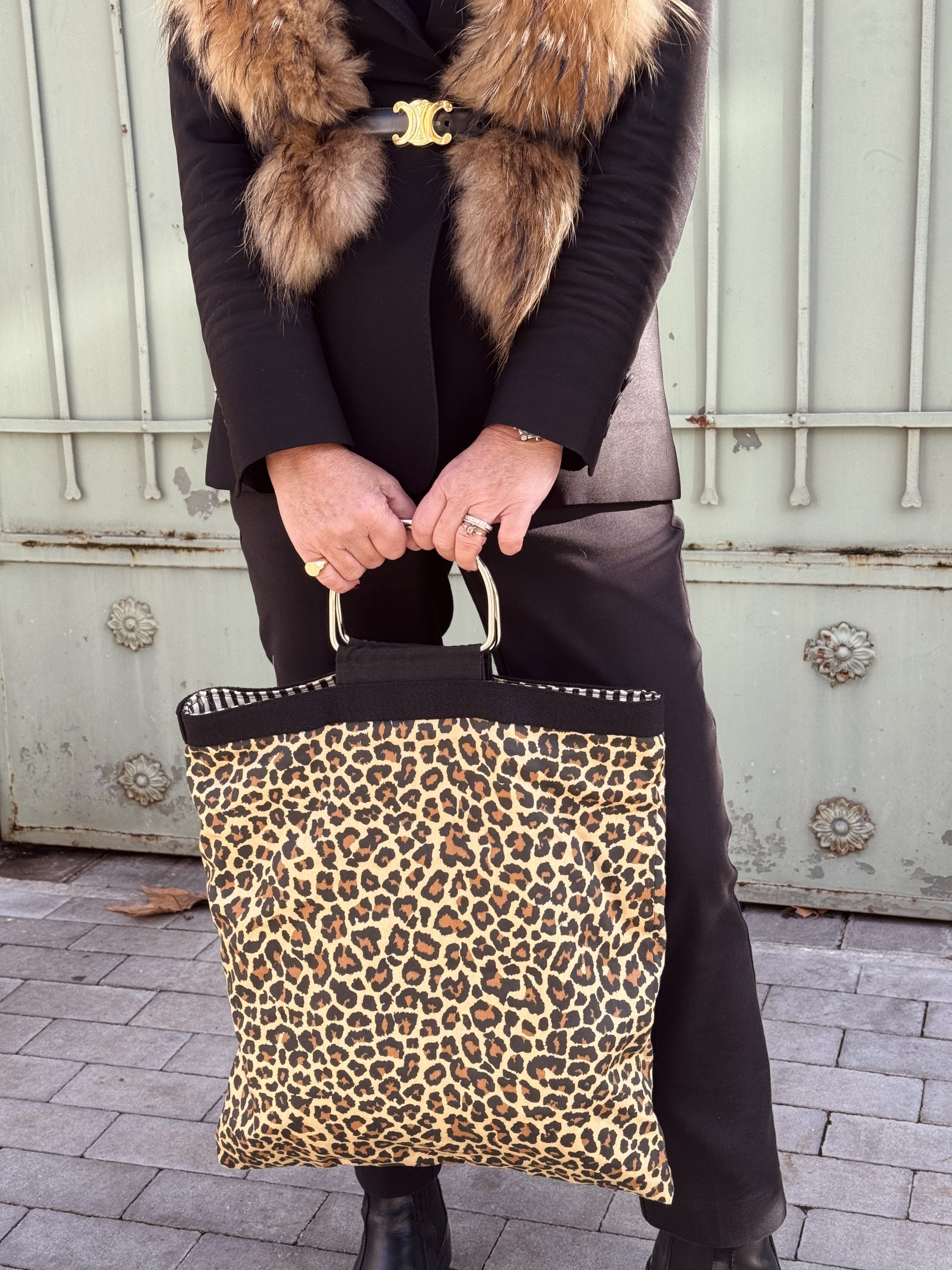 Bolsa Casablanca Animal Print - Imagen 6
