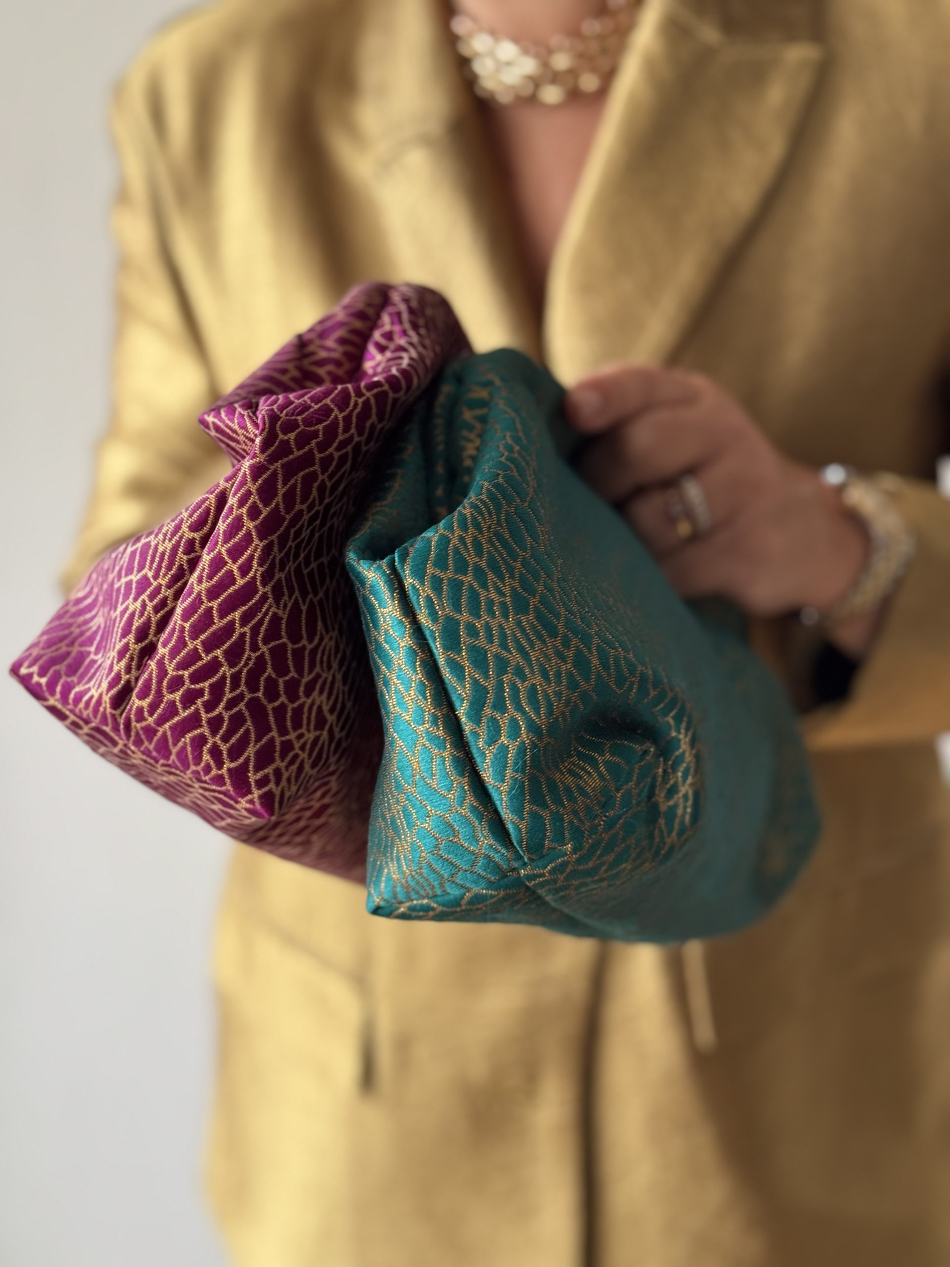 Cartera Fiesta Escama Verde - Imagen 6