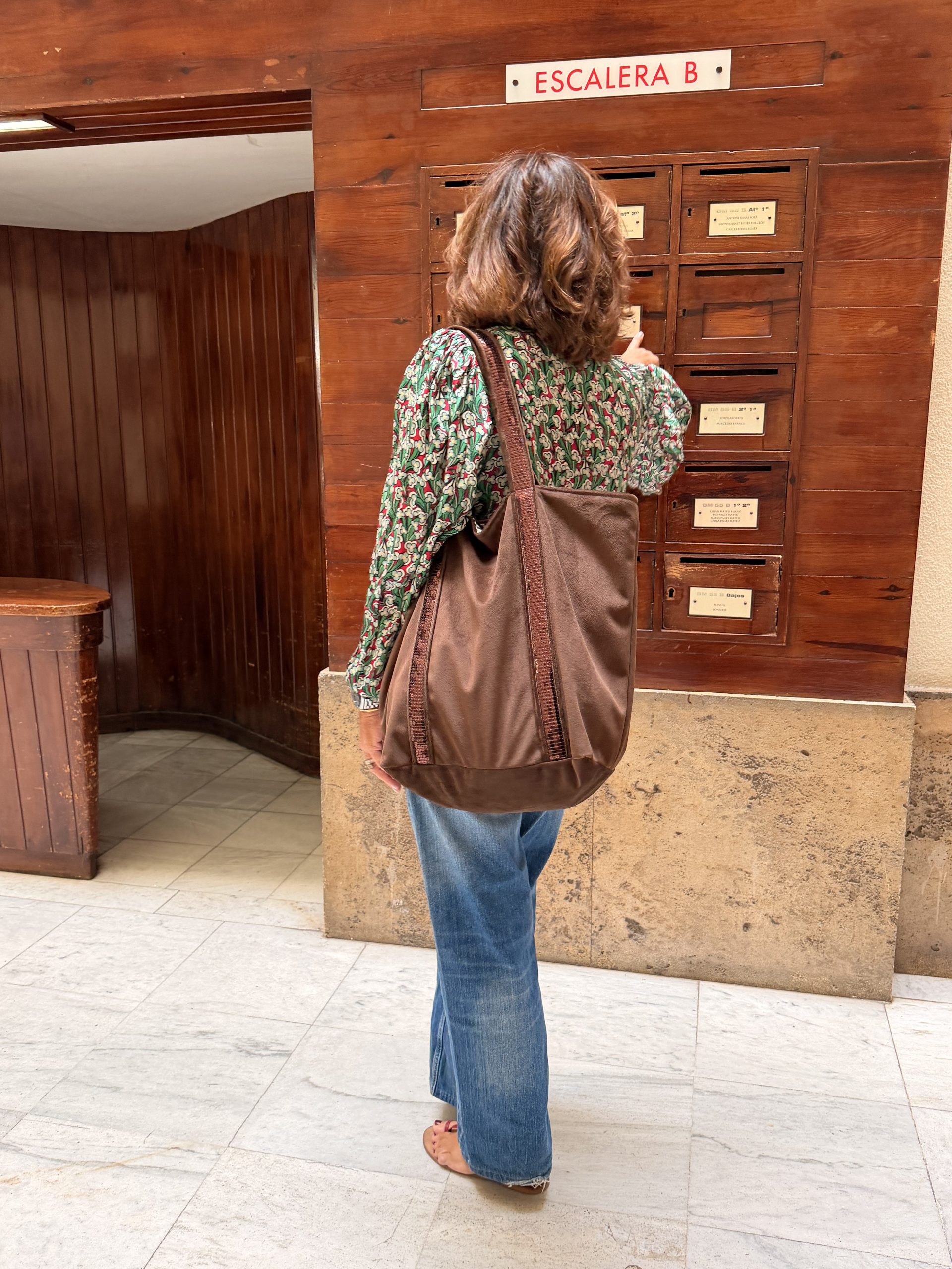 Bolsa Nesa Terciopelo - Imagen 3