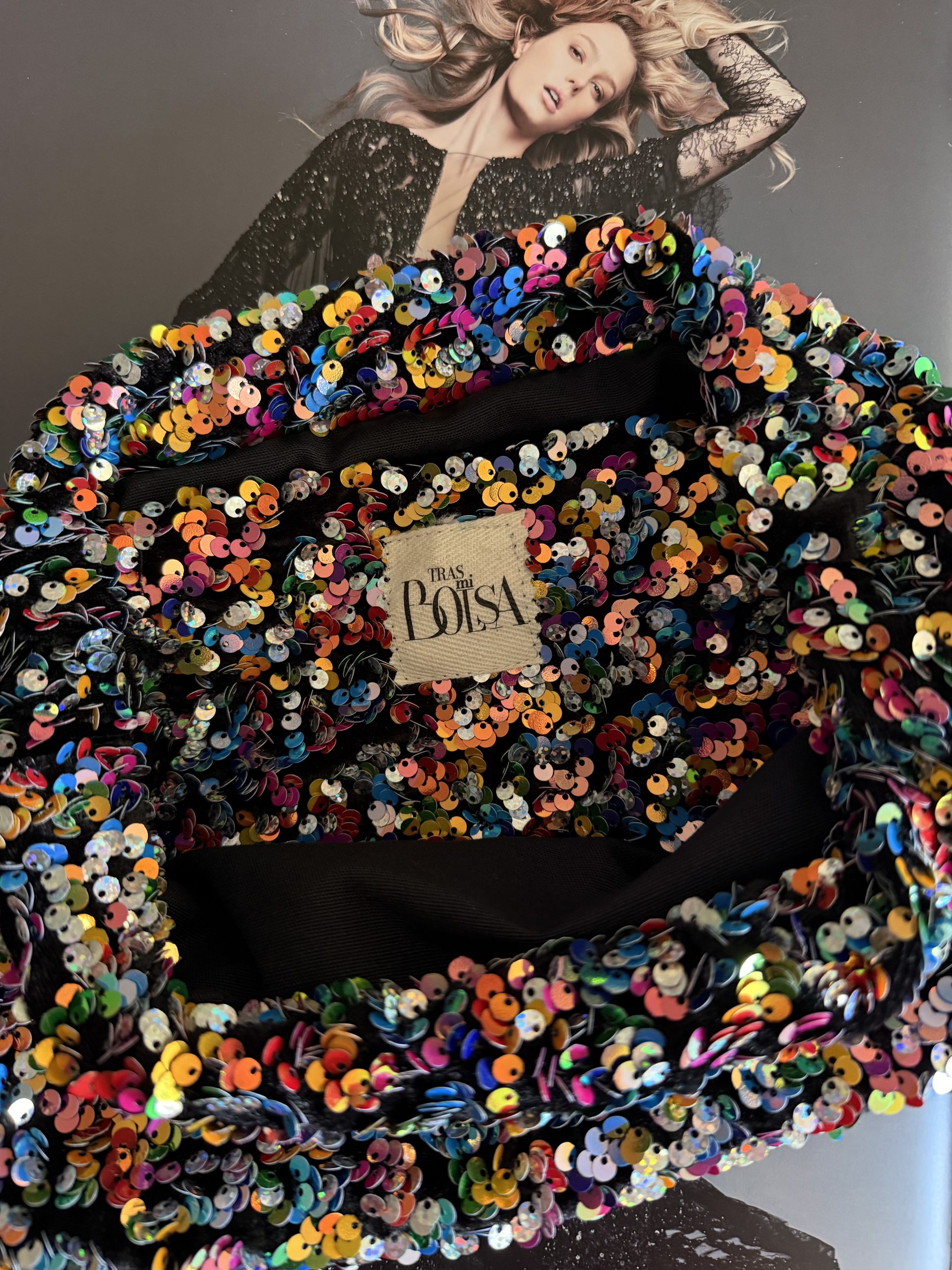 Cartera Fiesta Lentejuelas Colores - Imagen 4