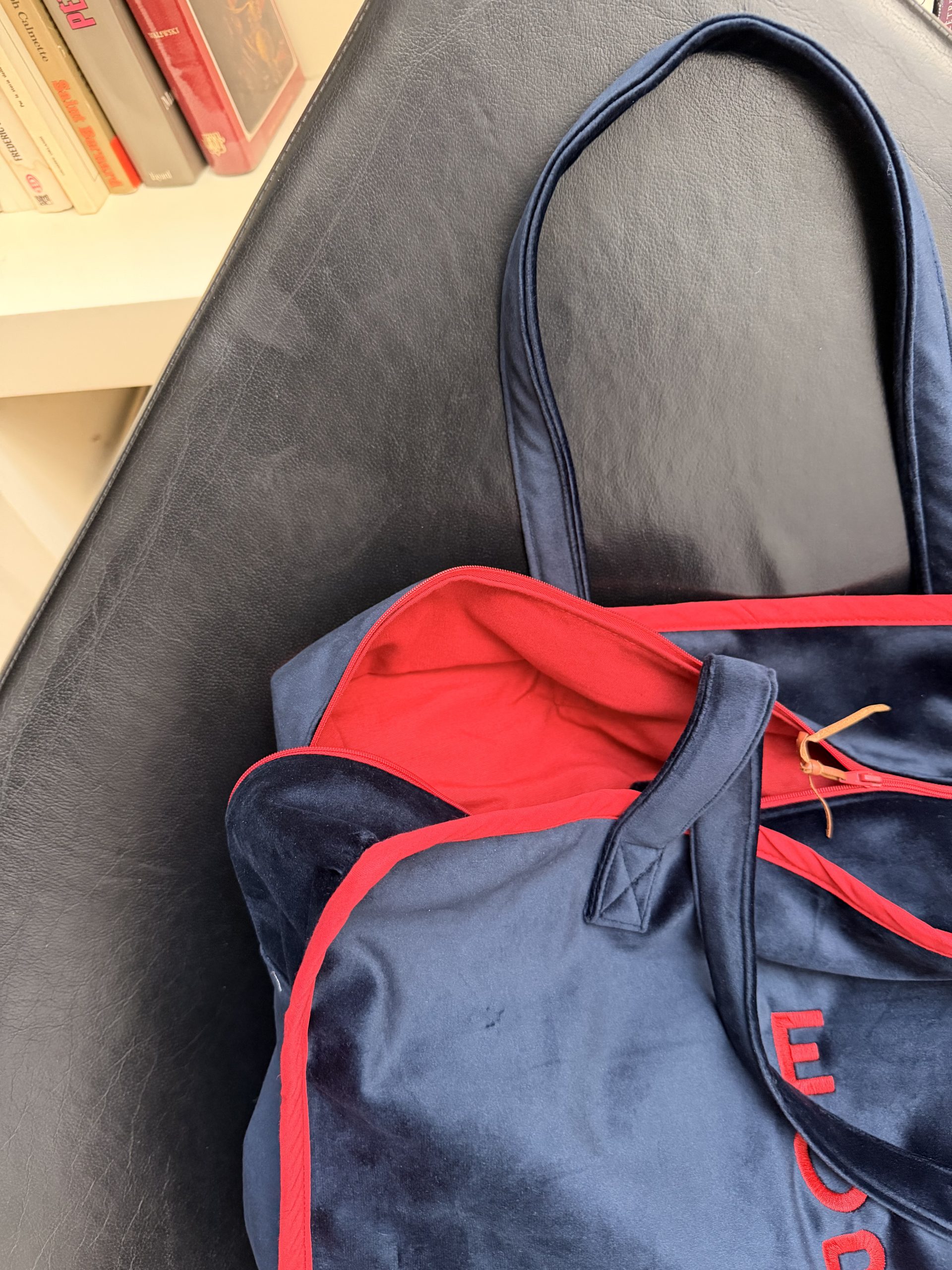Bolsa Terciopelo Blue Edition - Imagen 3