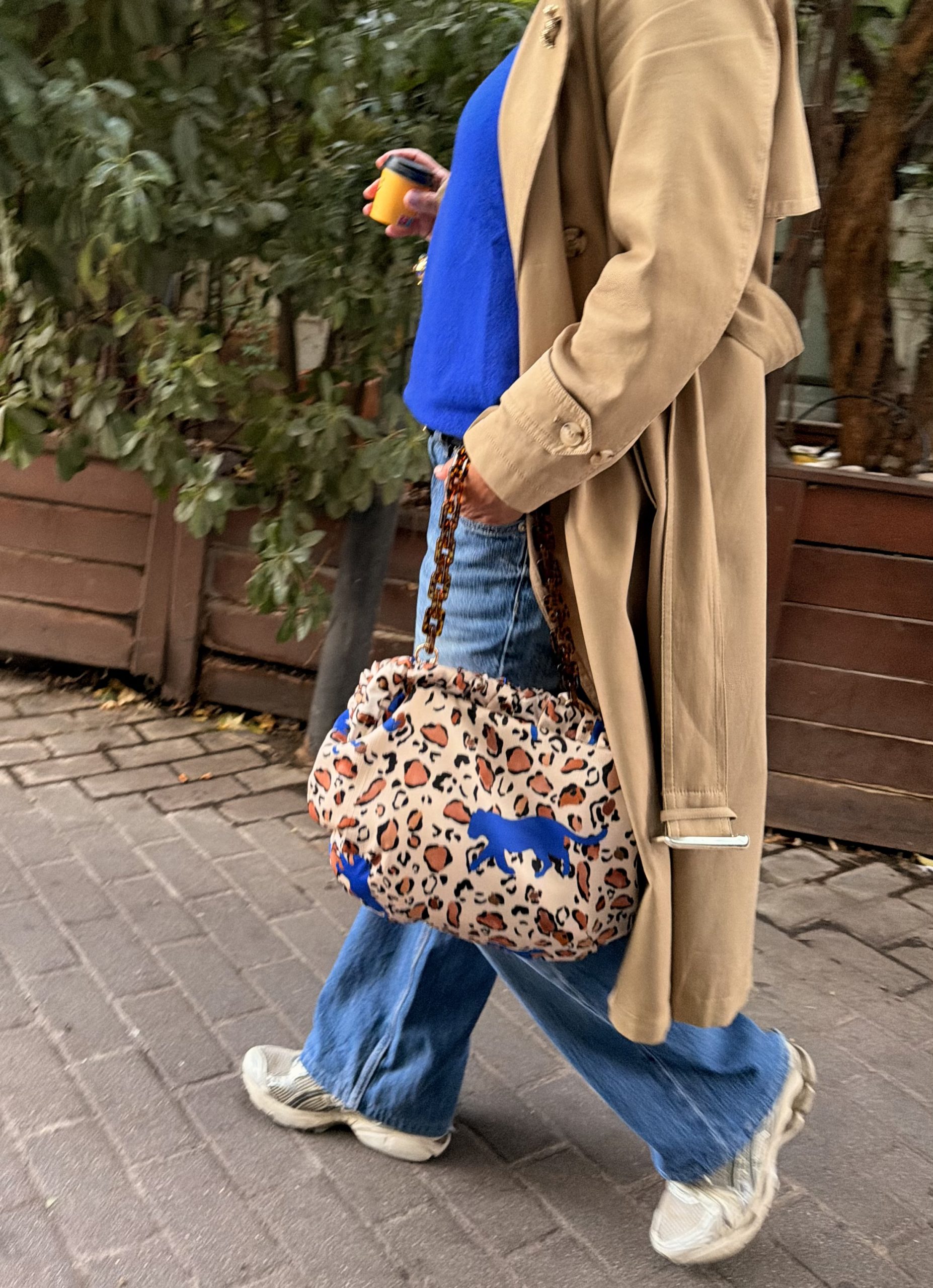 Cartera Lisboa Felino Azul - Imagen 3