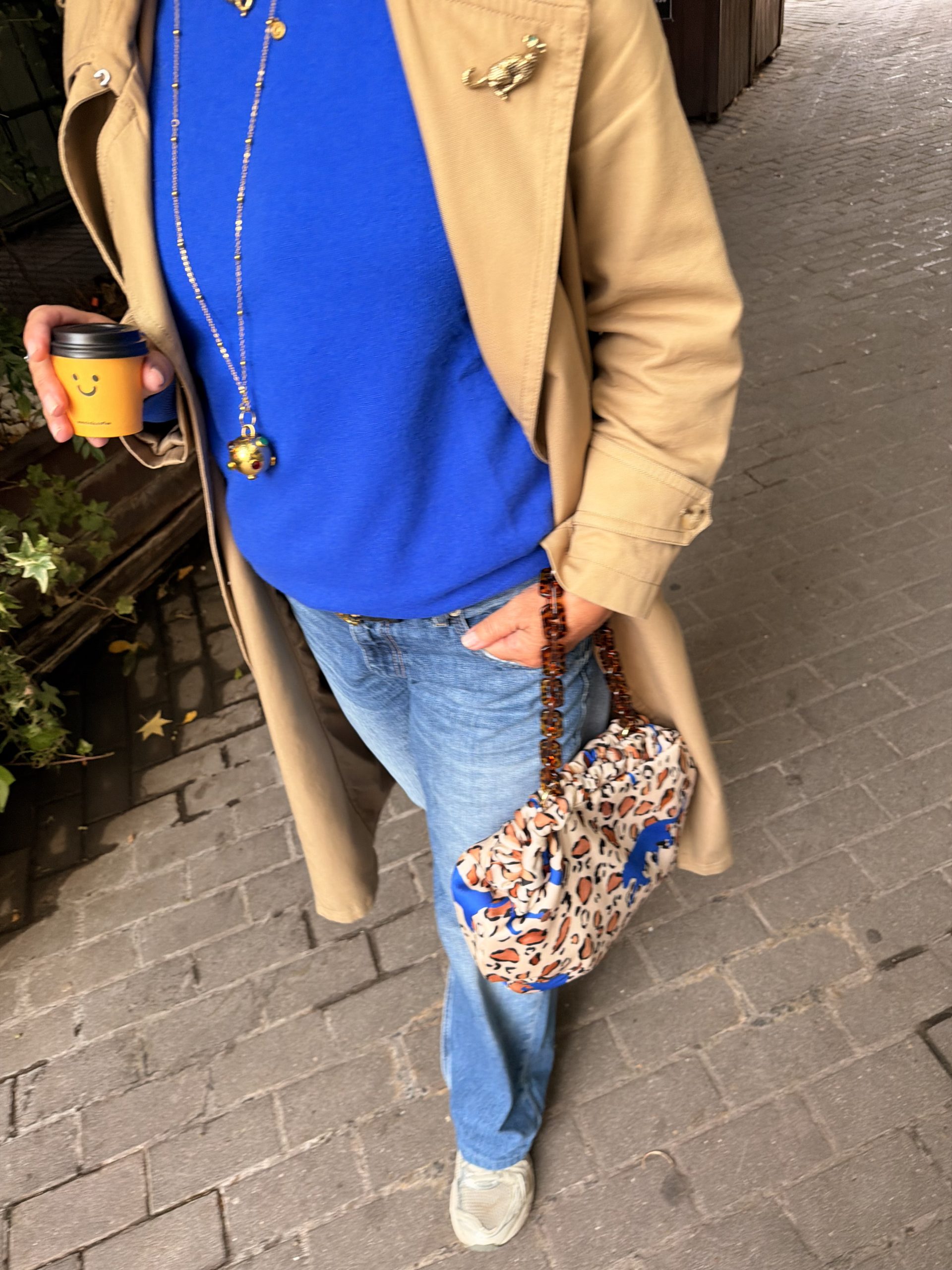 Cartera Lisboa Felino Azul - Imagen 4